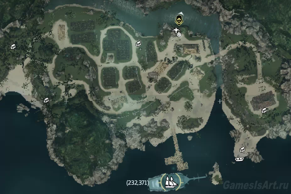Assassins Creed 4: Крик свободы. Карта: Монтес Крик свободы. Карта: Монтес