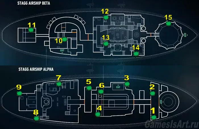Batman Arkham Knight. Остров Основателей. Расположение разрушаемых объектов Batman Arkham Knight