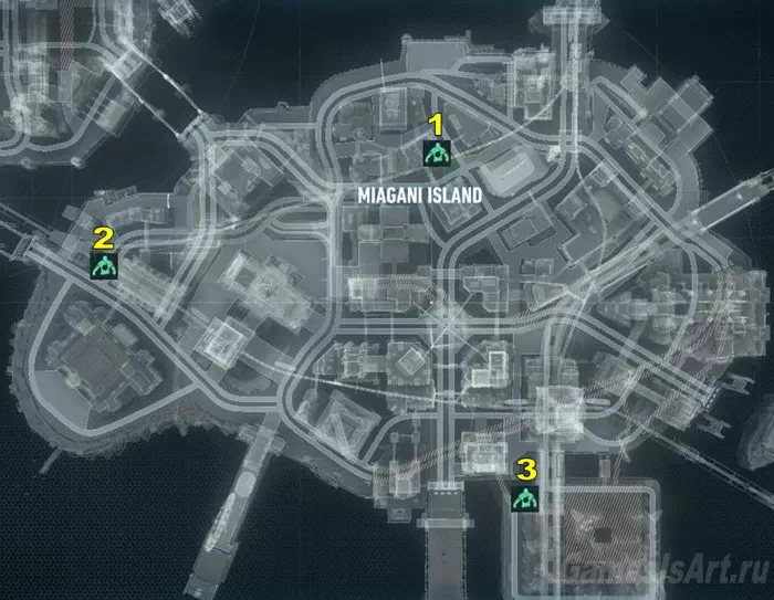 Batman Arkham Knight. Остров Миагани. Жертвы Batman Arkham Knight