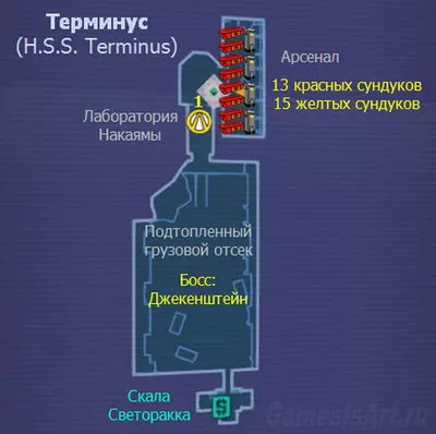 Borderlands 2. Карта: Терминус Borderlands 2. Карта: Терминус