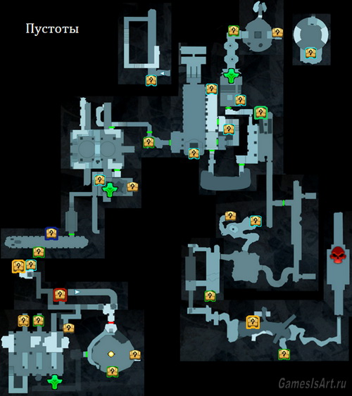Карта с секретами darksiders