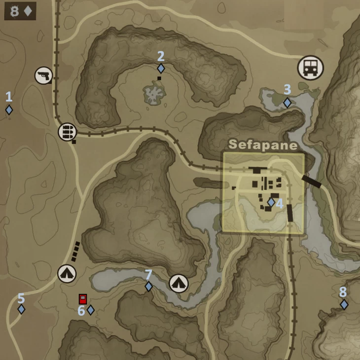 Far Cry 2. Карта: Северо-запад 2 Far Cry 2. Карта: Северо-запад 2