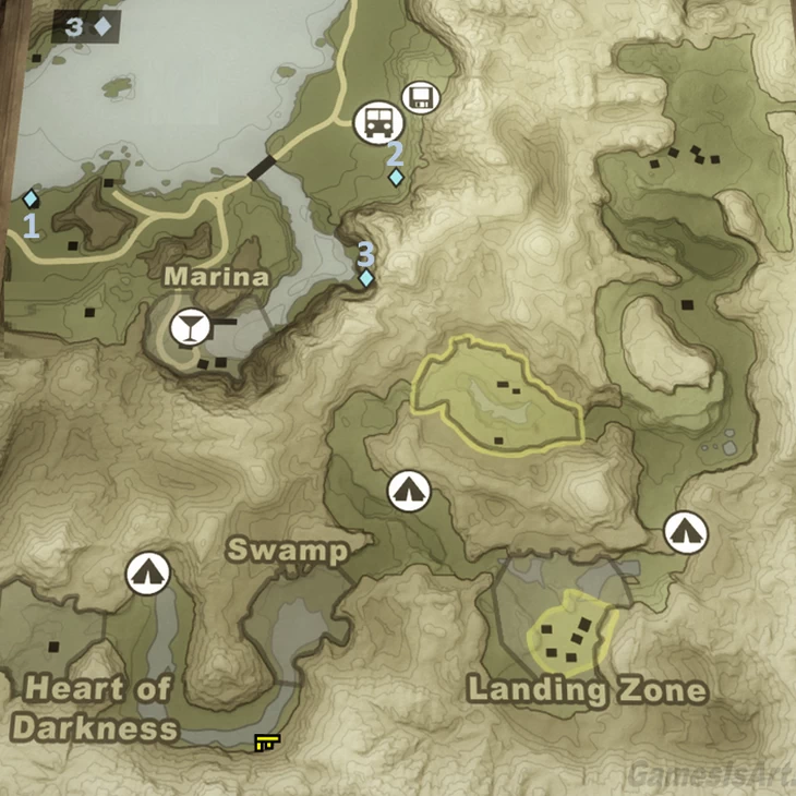 Far Cry 2. Карта: Юго-восток 2 Far Cry 2. Карта: Юго-восток 2