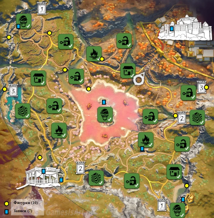 Far Cry 6. Пэйган: Контроль. Карта Far Cry 6. Пэйган: Контроль. Карта