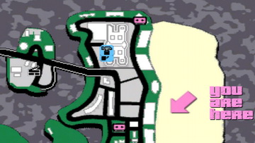 GTA VC. RC Bandit Race. Map