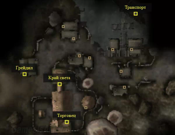 Morrowind. Карта: Дагон Фел Morrowind. Карта: Дагон Фел