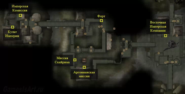 Morrowind. Карта: Эбенгард Morrowind. Карта: Эбенгард