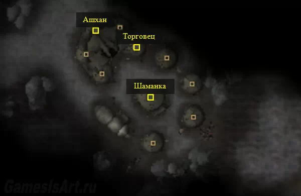 Morrowind. Карта: Лагерь Эрабенимсунов Morrowind. Карта: Лагерь Эрабенимсунов