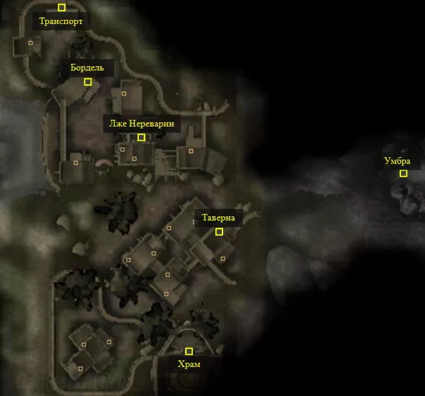 Morrowind. Карта: Суран Morrowind. Карта: Суран