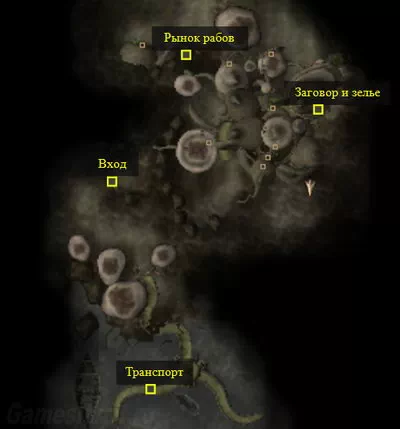 Morrowind. Карта: Тель Арун Morrowind. Карта: Тель Арун