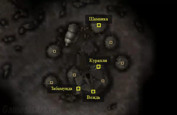 Morrowind. Карта: Лагерь Уршилаку Morrowind. Карта: Лагерь Уршилаку