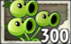 Plants vs Zombies 2 — Threepeater Threepeater