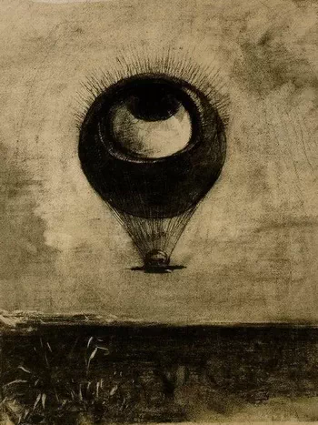 Reproduction. O. Redon  Airship