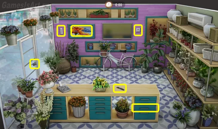 Rooms&Exits. 2. Цветочный магазин Rooms&Exits. 2. Цветочный магазин