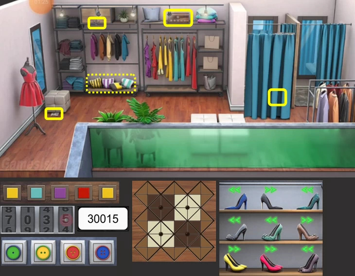 Rooms&Exits. 20. Магазин одежды 2 Rooms&Exits. 20. Магазин одежды 2