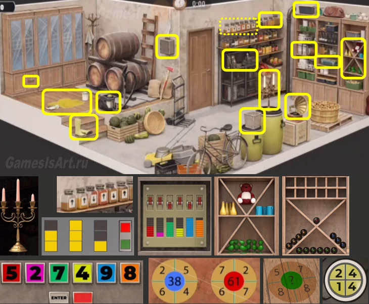 Rooms&Exits. 2.14. Кладовая Rooms&Exits. 2.14. Кладовая