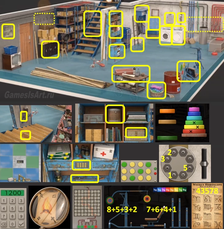 Rooms&Exits. 2.18. Подвал Rooms&Exits. 2.18. Подвал