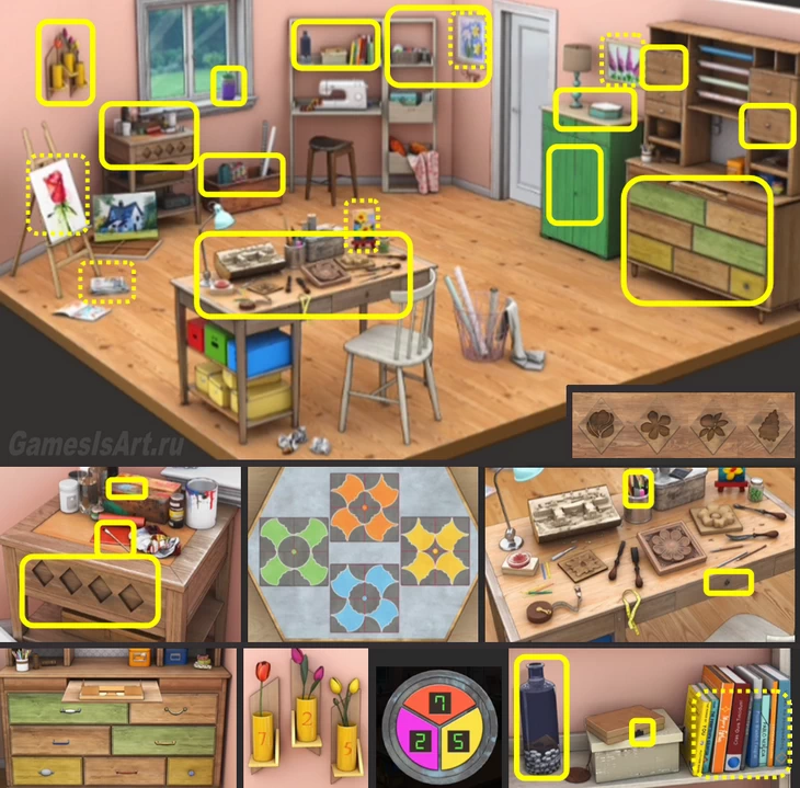 Rooms&Exits. 2.21. Комната для хобби Rooms&Exits. 2.21. Комната для хобби