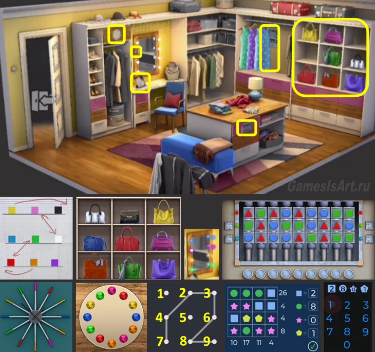 Rooms&Exits. 2.22. Главная спальня 2 Rooms&Exits. 2.22. Главная спальня 2