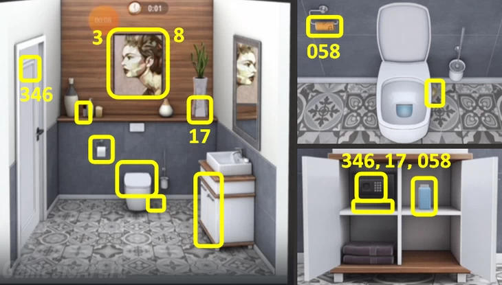 Rooms&Exits. 2.4. Туалет для гостей Rooms&Exits. 2.4. Туалет для гостей