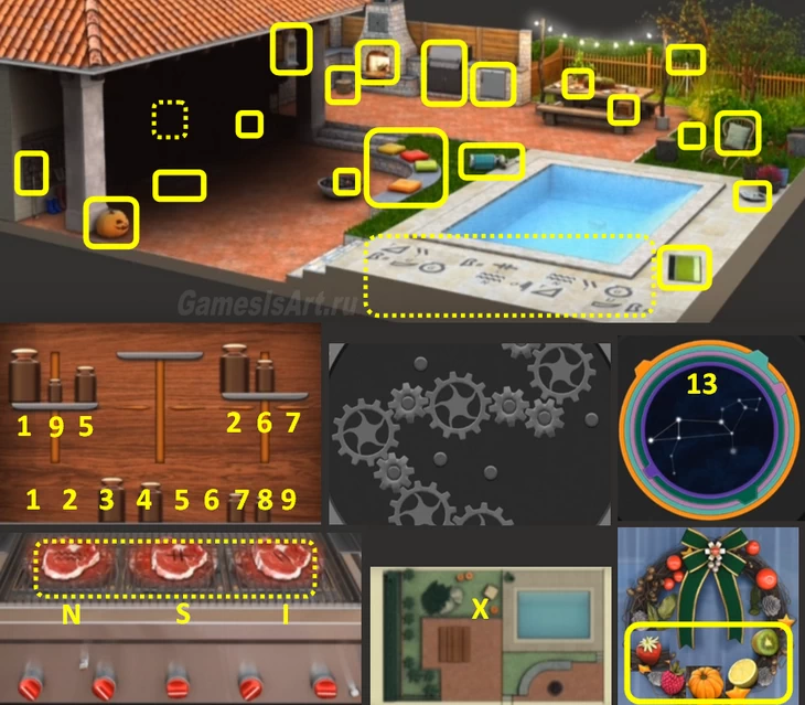 Rooms&Exits. 2.9. Внутренний дворик Rooms&Exits. 2.9. Внутренний дворик