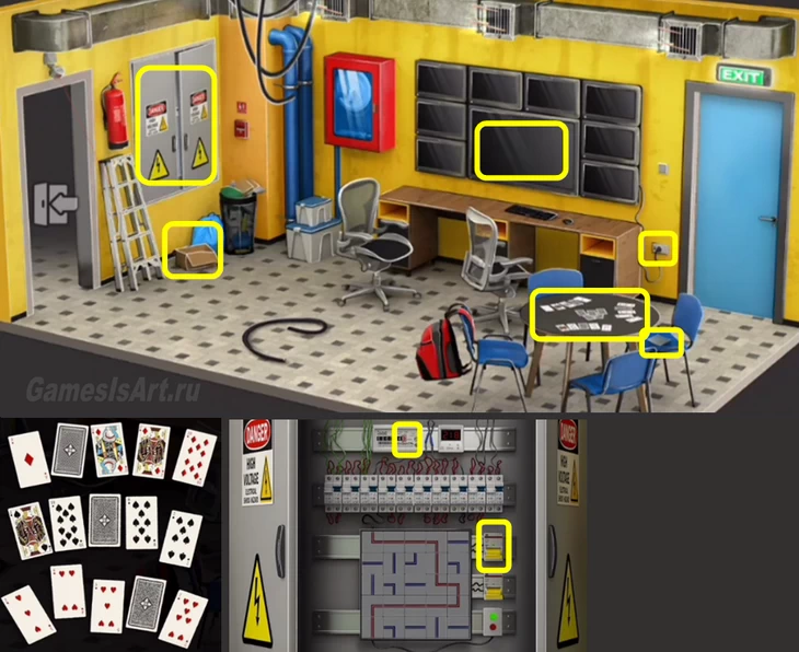 Rooms&Exits. 3.2. Офис охраны Rooms&Exits. 3.2. Офис охраны