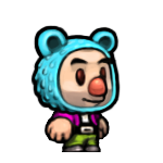 Spelunky Персонаж — Cyan Spelunky Cyan