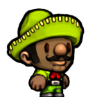 Spelunky Персонаж — Lime Spelunky Lime