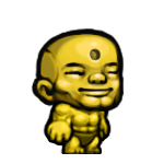 Spelunky Персонаж — The Golden Monk Golden Monk