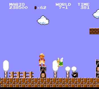 Super Mario Bros. 7-1. 